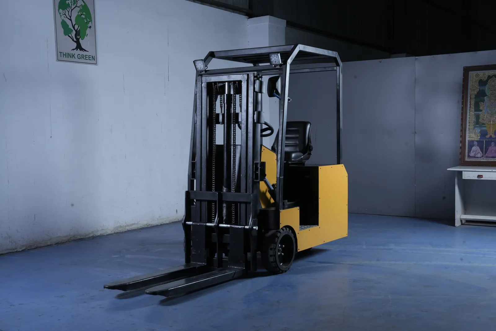 Loadsmith electric forklift on the factory floor