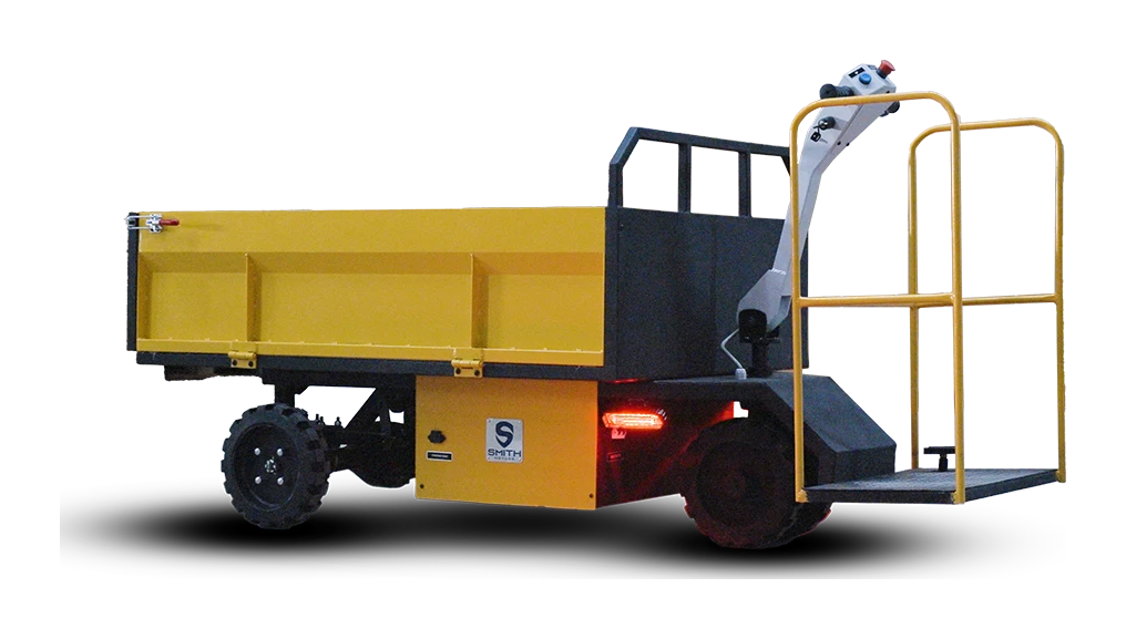 Electric side-barrier trolley